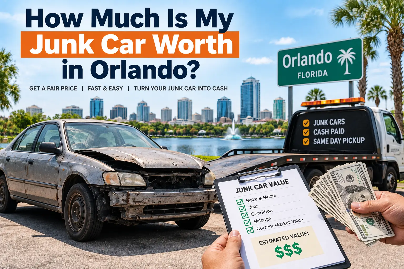 junk car value in Orlando Florida